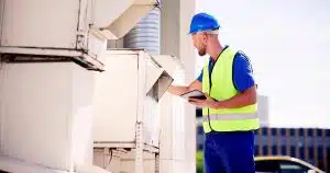 Commercial HVAC Air Conditioner Service By Electrician