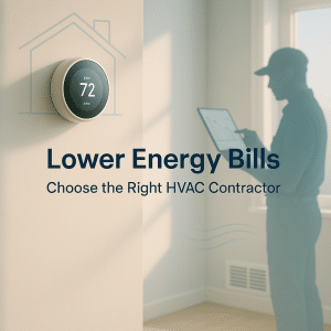How to Lower Energy Bills With the Right HVAC Contractor