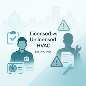 Licensed vs Unlicensed HVAC Contractors in Melbourne: What You Need to Know