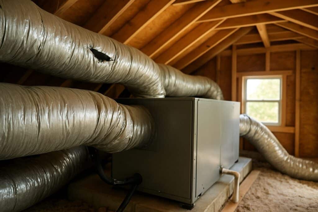 How Leaky Air Ducts Raise Your Florida Power Bill