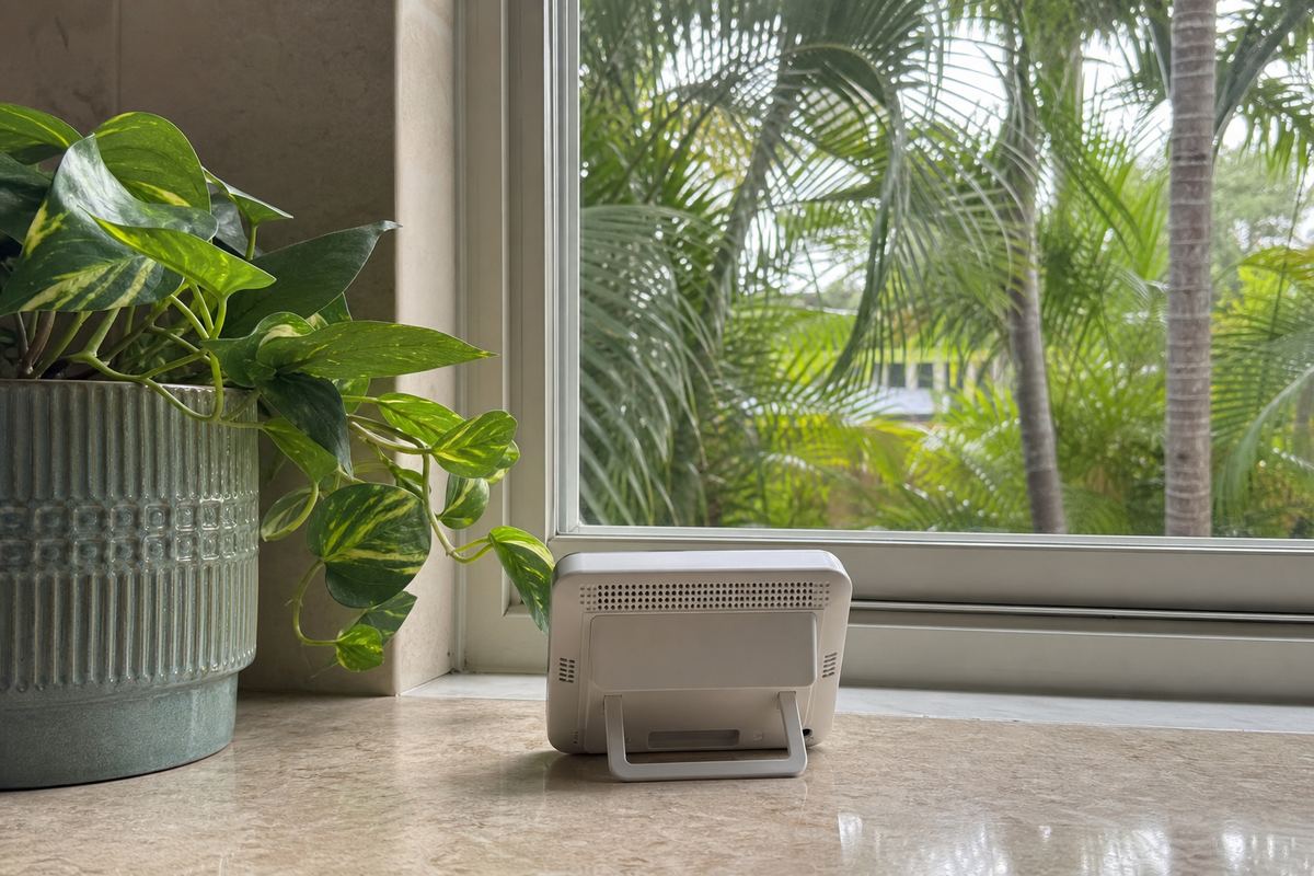 Residential HVAC blower and filter area in a Florida home