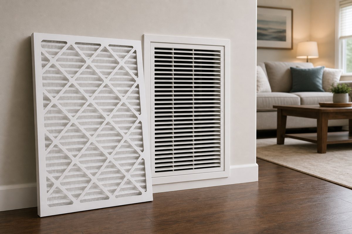 Brevard County Florida home with HVAC system and coastal humidity concept