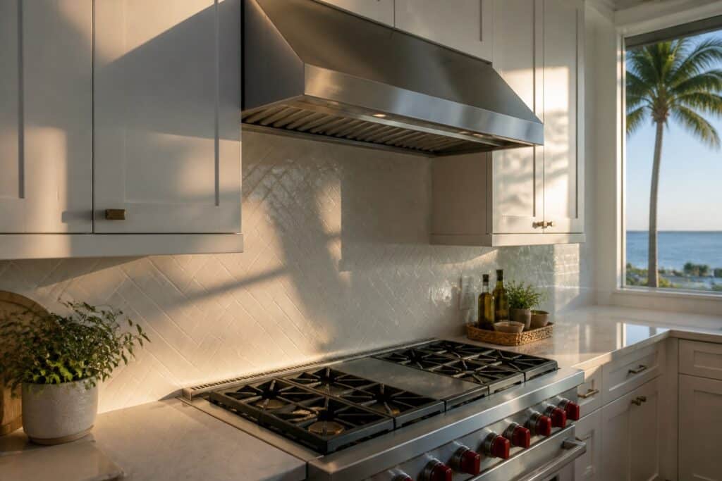 Range Hood Makeup Air in Florida Kitchens