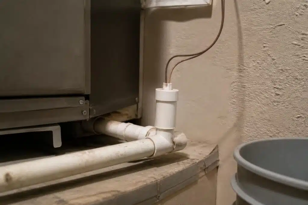 The Float Switch That Shuts Off Your AC Before the Ceiling Gets Wet
