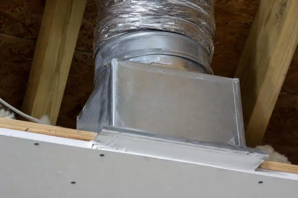 How Leaky Duct Boots Waste Cooling at Ceiling Registers
