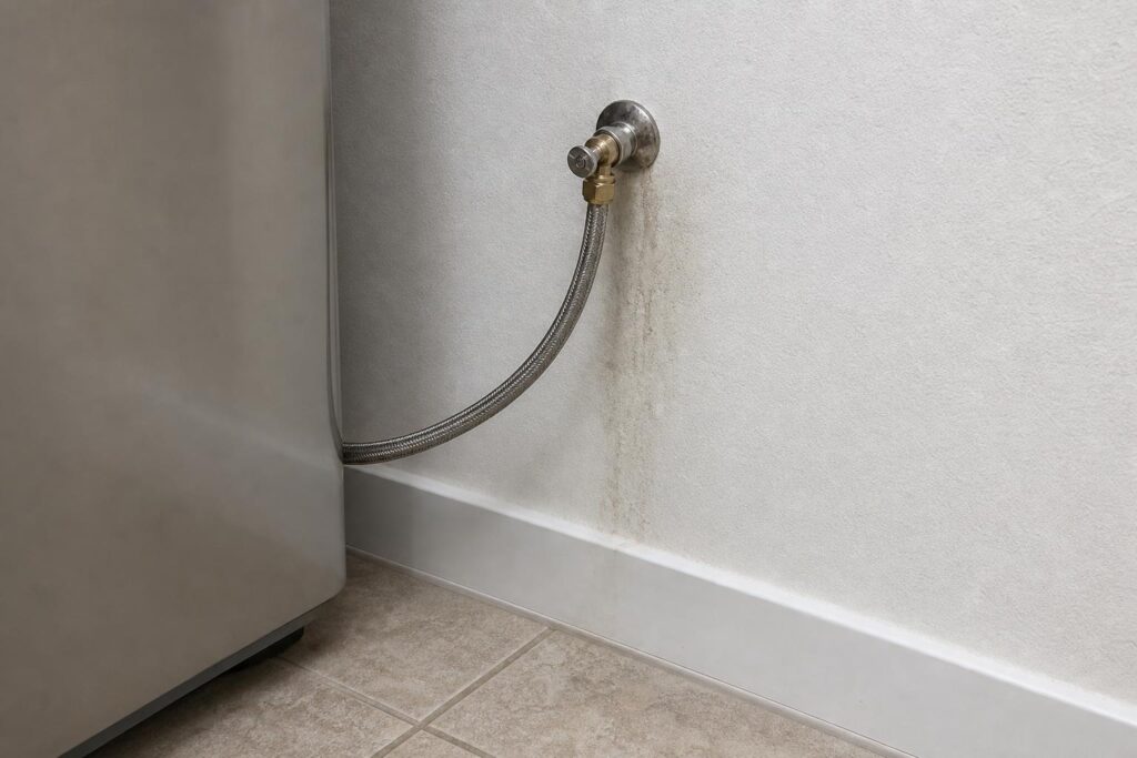 How Refrigerator Water Lines Leak Behind Florida Kitchens