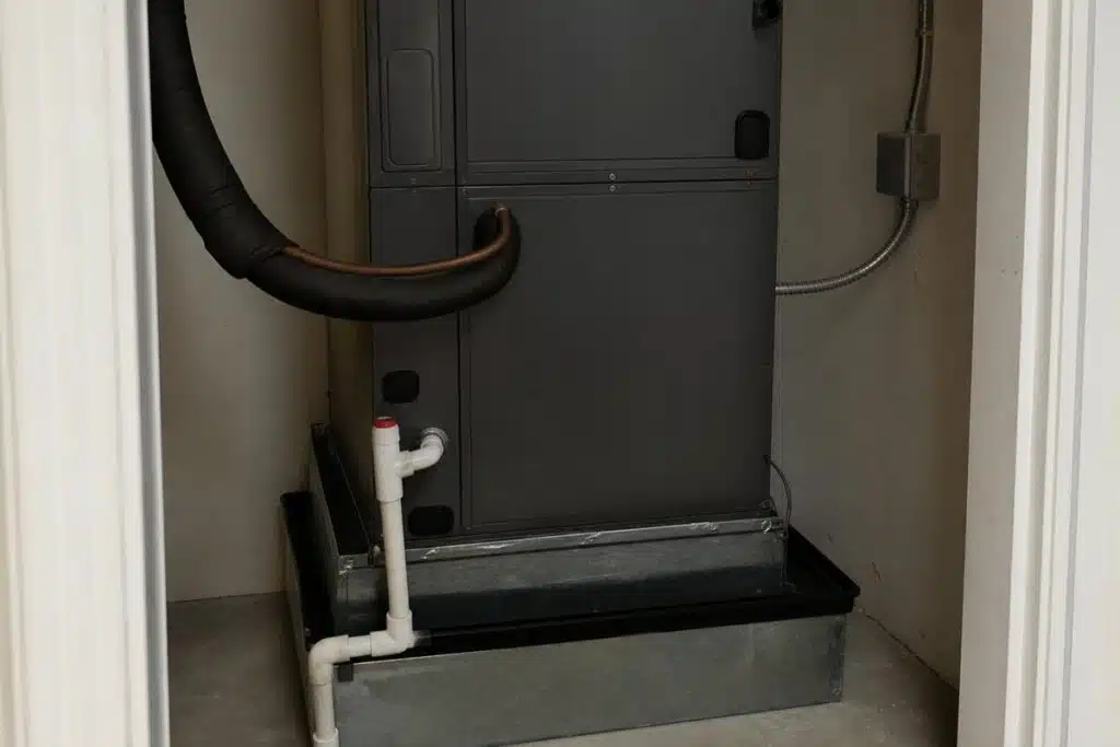 AC Drain Pan Rust: Surface Staining or a Leak Risk?