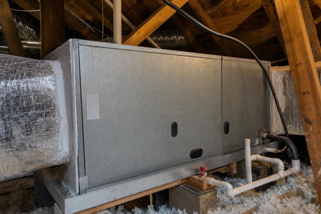 Why an Air Handler Cabinet Sweats in a Humid Florida Attic