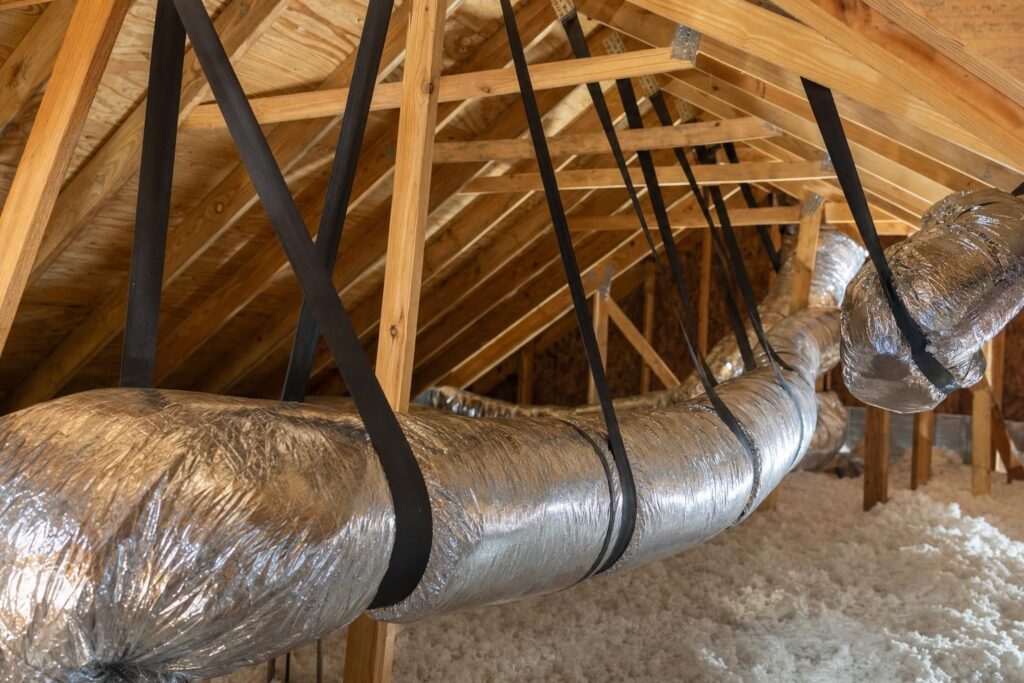 When Flexible Air Ducts Sag: How Support Spacing Affects Airflow