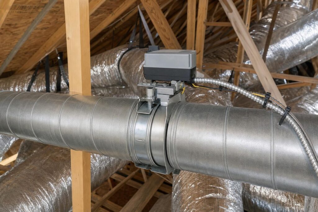 A Stuck HVAC Zone Damper: Signs One Room Is Not Getting Air